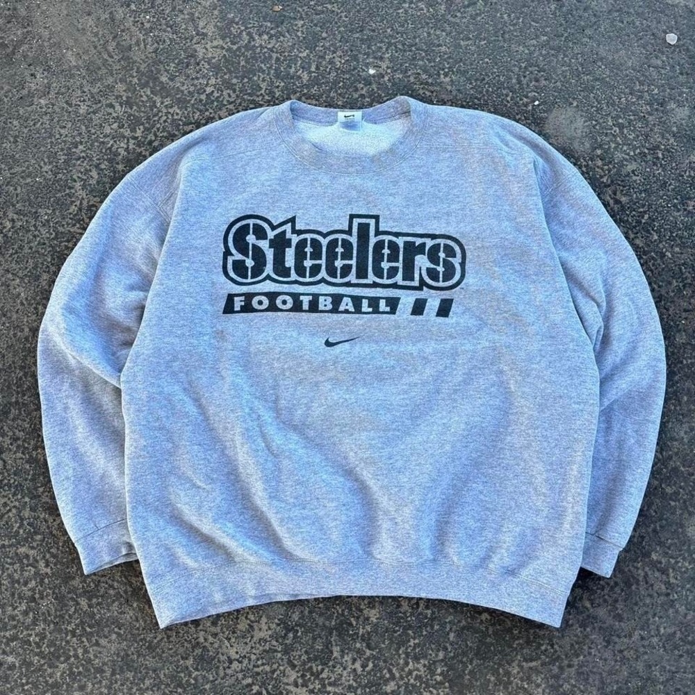 Vintage 90's Pro Line Nike Stealers Center Swoosh Crewneck  Size XL Made in USA